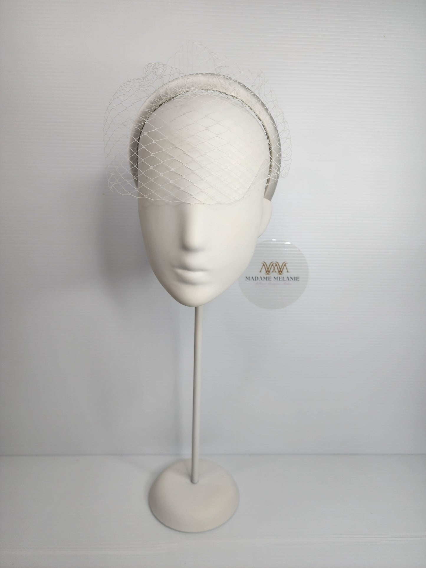 Birdcage Crown White