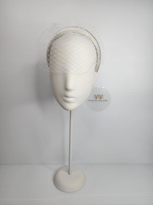 Birdcage Crown White
